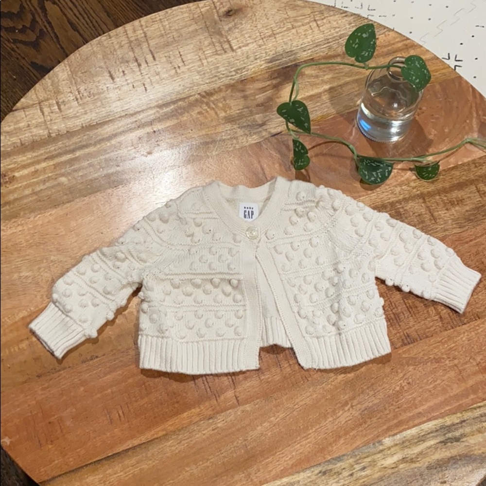 Baby gap knit cardigan